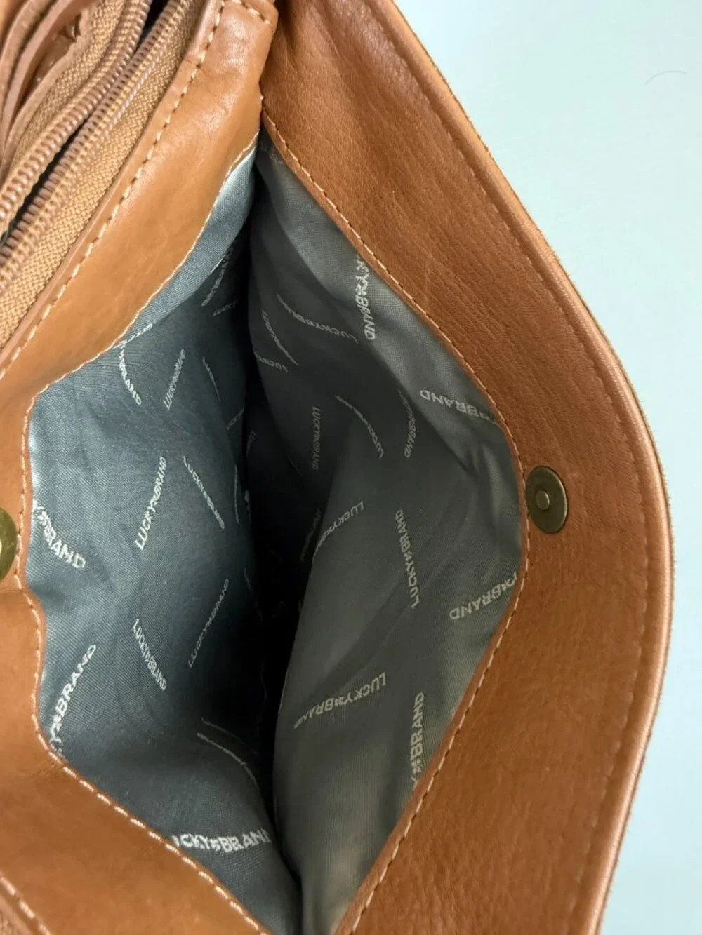 Lucky Brand Soft Premium Leather Crossbody Bag